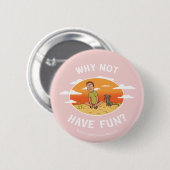 リックとモルティ™ |おもしろいがない理由 缶バッジ (正面&裏面)