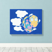 リックとモルティ™ |お客様の表示得 キャンバスプリント (インサイチュ (ウッドフロア))