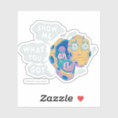 リックとモルティ™ |お客様の表示得 シール (シート)