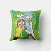 リックとモルティ™ |これを見る クッション (裏面)