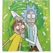 リックとモルティ™ |これを見る シャワーカーテン (正面)