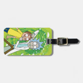 リックとモルティ™ |これを見る ラゲッジタグ (正面横)