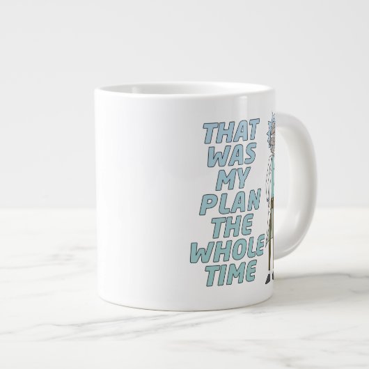 リックとモルティ™ |ずっと私の計画だった ジャンボコーヒーマグカップ (正面右)