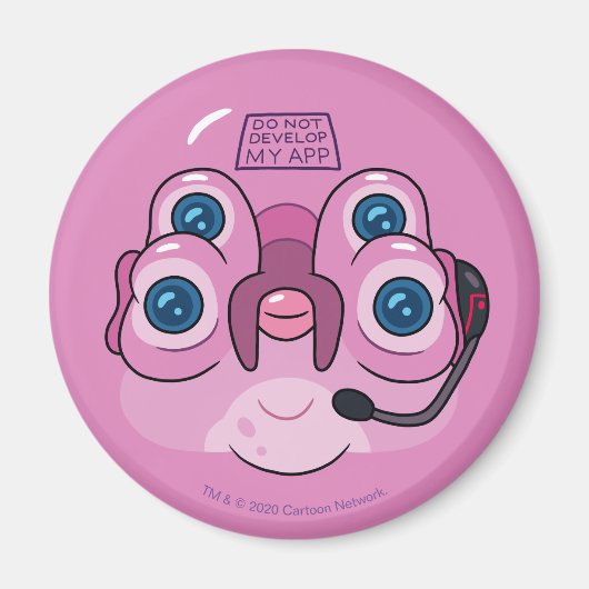 リックとモルティ™ |アプリを開発しない マグネット (正面)