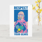 リックとモルティ™ |ギアを尊重 カード (黄色い花)