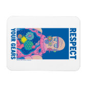 リックとモルティ™ |ギアを尊重 マグネット (横)