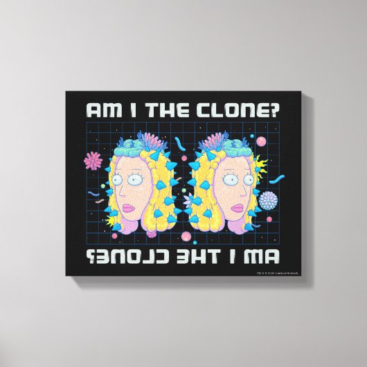リックとモルティ™ |クローンは私か？ キャンバスプリント (正面)