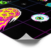 リックとモルティ™ |シーサイケデリックズン3パターン ポスター (角)