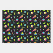 リックとモルティ™ |シーサイケデリックズン3パターン ラッピングペーパーシート (正面)