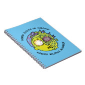 リックとモルティ™ |スタイル化されたモーティフライ引用文 ノートブック (右側)