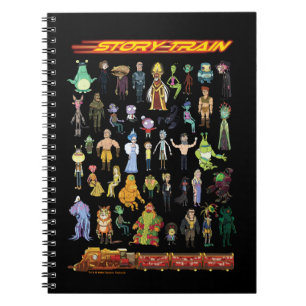 リックとモルティ™  ストーリートレイン ノートブック