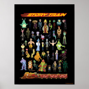 リックとモルティ™  ストーリートレイン ポスター