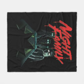 リックとモルティ™ | ナイトファミリー フリースブランケット (正面(横))