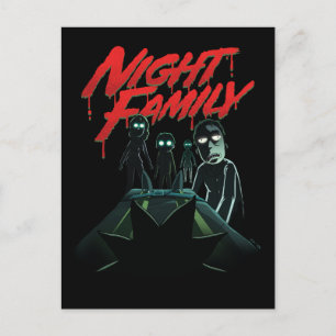 リックとモルティ™   ナイトファミリー ポストカード
