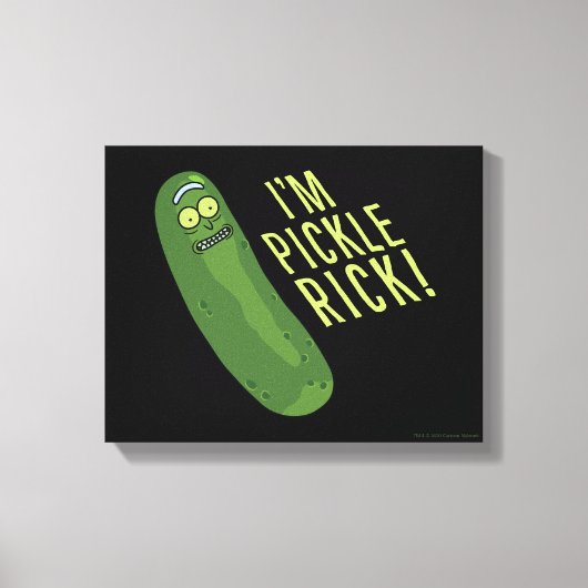 リックとモルティ™ |ピックルを反転 キャンバスプリント (正面)