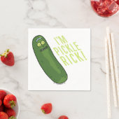 リックとモルティ™ |ピックルを反転 スタンダードカクテルナプキン (インサイチュ)