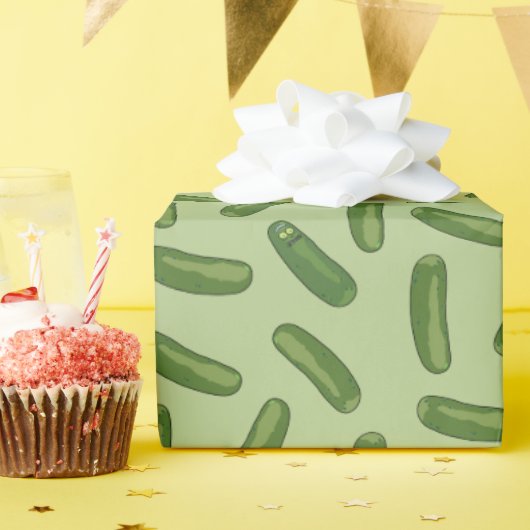 リックとモルティ™ |ピックルを反転 ラッピングペーパー (誕生日パーティー)