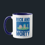 リックとモルティ™ |ポータルからのピーク マグカップ<br><div class="desc">リックとモティがポータルから覗き込んだ写真を見ろ！</div>