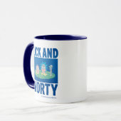 リックとモルティ™ |ポータルからのピーク マグカップ (正面左)