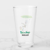 リックとモルティ™ |ポータルから落ちる タンブラーグラス (裏面)