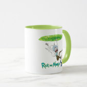 リックとモルティ™ |ポータルから落ちる マグカップ (正面右)