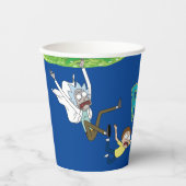 リックとモルティ™ |ポータルから落ちる 紙コップ (正面)