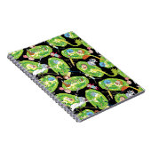 リックとモルティ™ |ポータルのパターンを介した落下 ノートブック (右側)