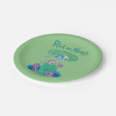 リックとモルティ™ |ポータルの救出 ペーパープレート (アングル)