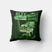 リックとモルティ™ | ロイ・ア・ライフ クッション (裏面)