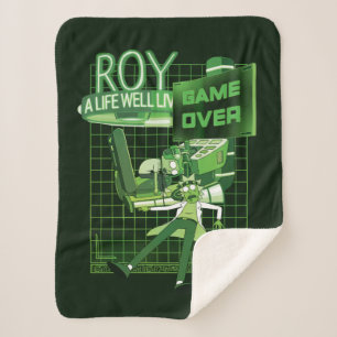 リックとモルティ™   ロイ・ア・ライフ シェルパブランケット