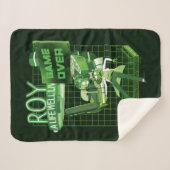 リックとモルティ™ | ロイ・ア・ライフ シェルパブランケット (正面(横))