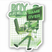 リックとモルティ™ | ロイ・ア・ライフ シール (正面)