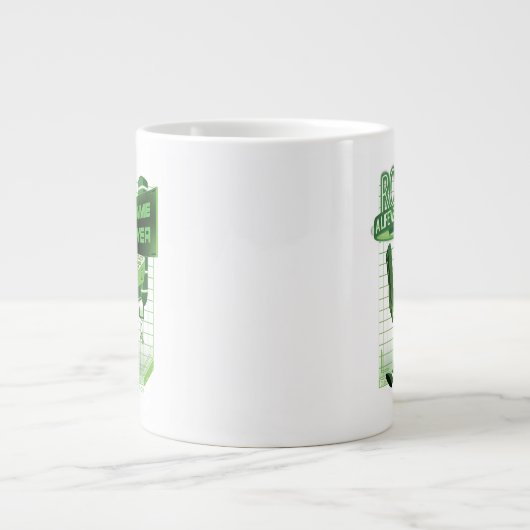 リックとモルティ™ | ロイ・ア・ライフ ジャンボコーヒーマグカップ (正面)