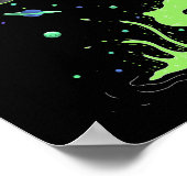 リックとモルティ™ |図解入りの、写真付きの宇宙飛行図 ポスター (角)