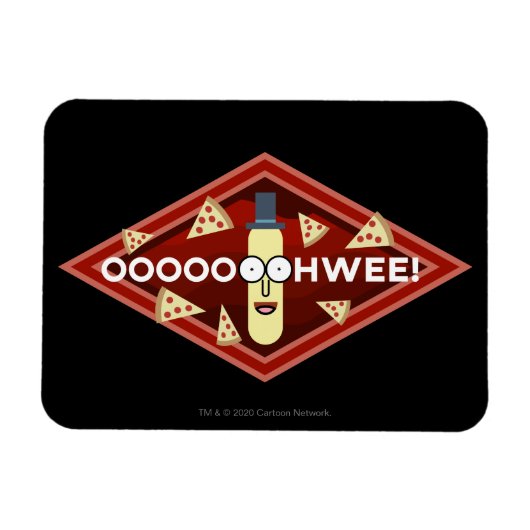 リックとモルティ™ |外部空間パッチパターン マグネット (横)