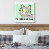 リックとモルティ™ |宇宙空間から キャンバスプリント (インサイチュ (寝室))