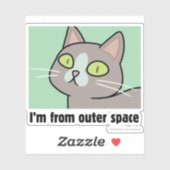 リックとモルティ™ |宇宙空間から シール (シート)