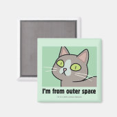 リックとモルティ™ |宇宙空間から マグネット (正面/裏面)