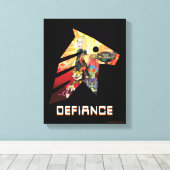 リックとモルティ™ |宇宙Beth Definance Crew キャンバスプリント (インサイチュ (ウッドフロア))