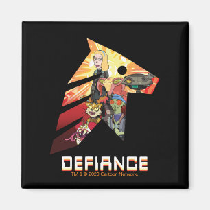 リックとモルティ™  宇宙Beth Definance Crew マグネット