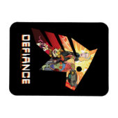 リックとモルティ™ |宇宙Beth Definance Crew マグネット (横)