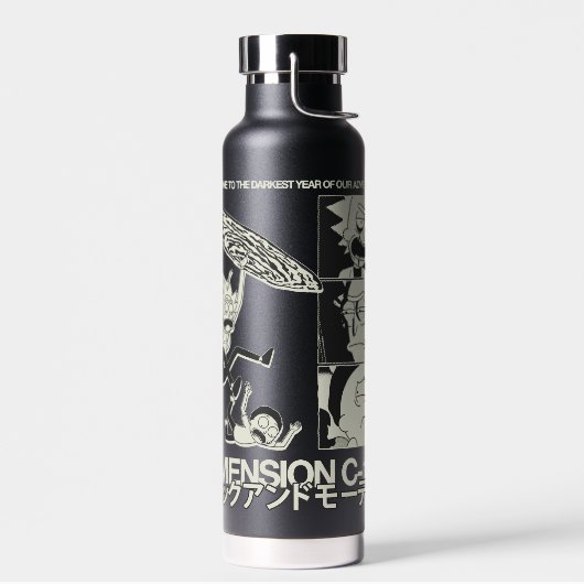 リックとモルティ™ | 寸法C-137 ウォーターボトル (左面)