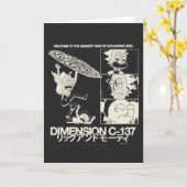 リックとモルティ™ | 寸法C-137 カード (黄色い花)