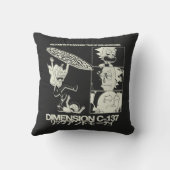 リックとモルティ™ | 寸法C-137 クッション (裏面)