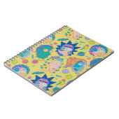 リックとモルティ™ |感染したスミス家族のパターン ノートブック (左側)