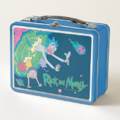 リックとモルティ™ |感染したポータルからの落下 メタルランチボックス (正面)