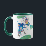 リックとモルティ™ |感染したポータルジャンプ マグカップ<br><div class="desc">リックとモティの秋は、あるポータルから別のポータルに、この感染したスタイルグラフィックに!</div>