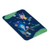 リックとモルティ™ |感染したポータルジャンプ マグネット (右側)