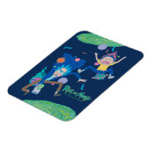 リックとモルティ™ |感染したポータルジャンプ マグネット (左側)