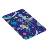 リックとモルティ™ |感染細胞パターンの中 マグネット (右側)